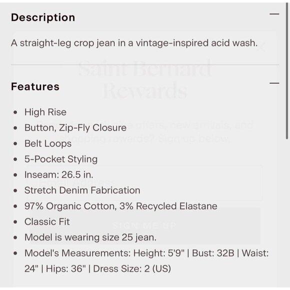 Re/done Women 70s stove pipe jeans, black wash, Size 28 L71 - Picture 2 of 12